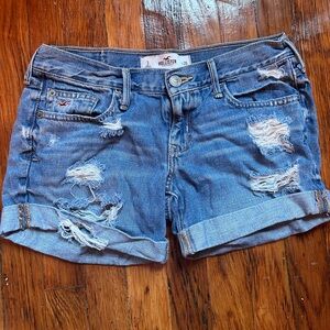Hollister jean shorts